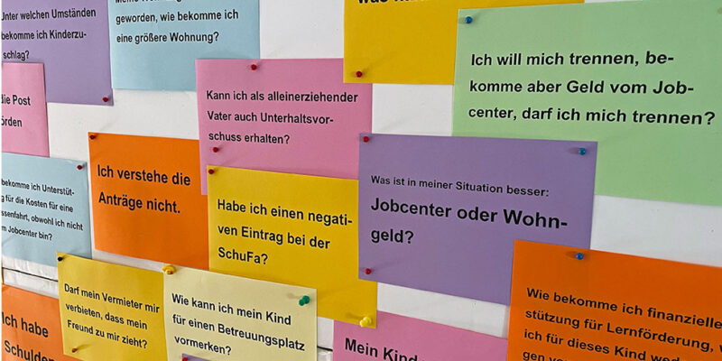 Feier zum dreijährigen Bestehen der Sozial- und Migrationsberatungsstelle an der Plauener Straße in Vahrenheide