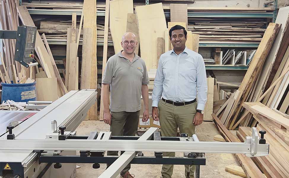 Zu Besuch Beim Handwerksbetrieb Holz Und Handwerk In Bothfeld