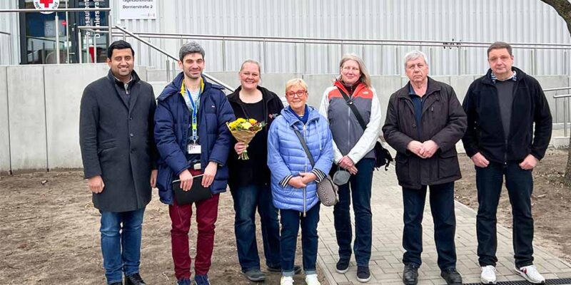 Tagesaufenthalt für obdachlose Menschen des Deutschen Roten Kreuzes an der Dornierstraße in Vahrenheide