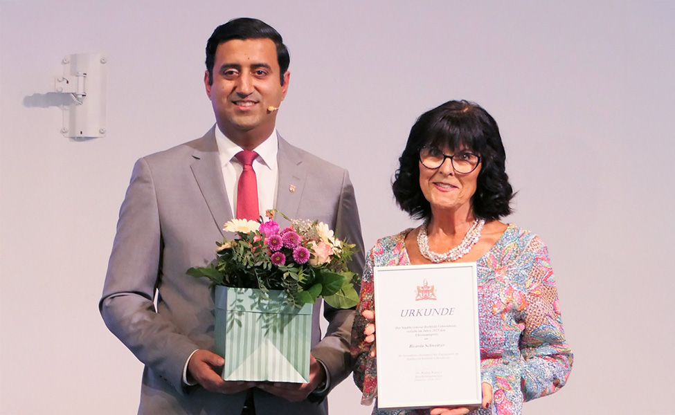 Ehrenamtspreis 2025 An Ricarda Schweitzer Verliehen