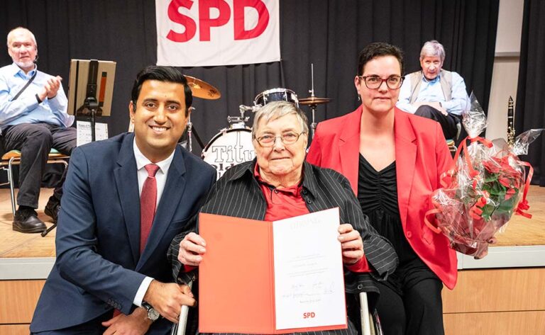 SPD; Ehrung; Wjahat Waraich