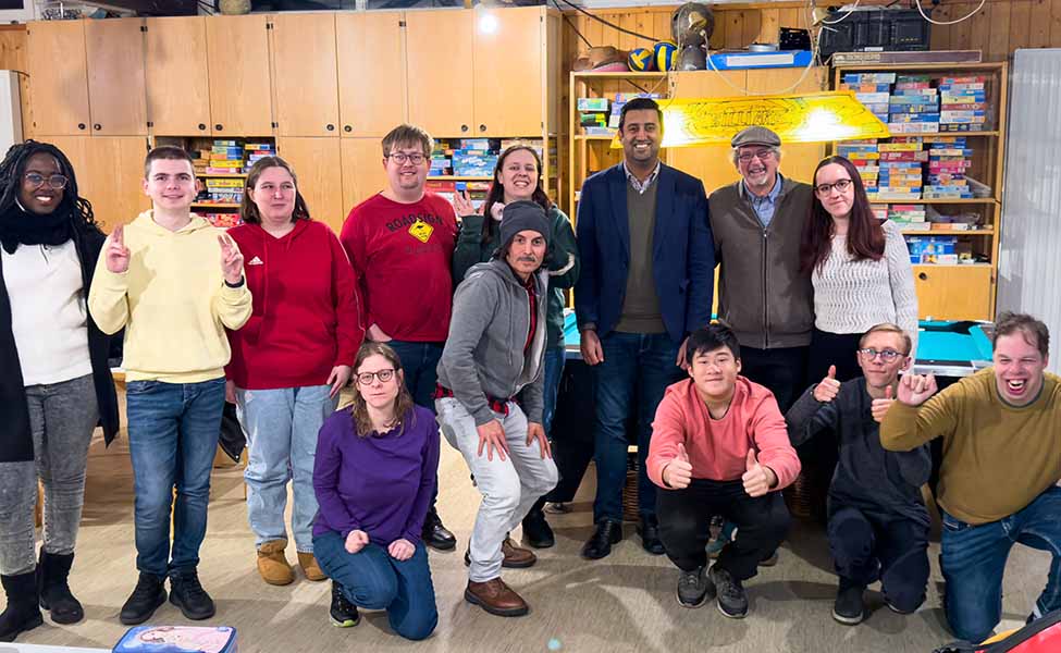 Bezirksbürgermeister Besucht Den Inklusiven Und Barrierefreien „Freiraum“ In Vahrenheide